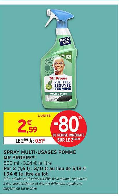 SPRAY MULTI-USAGES POMME MR PROPRE®