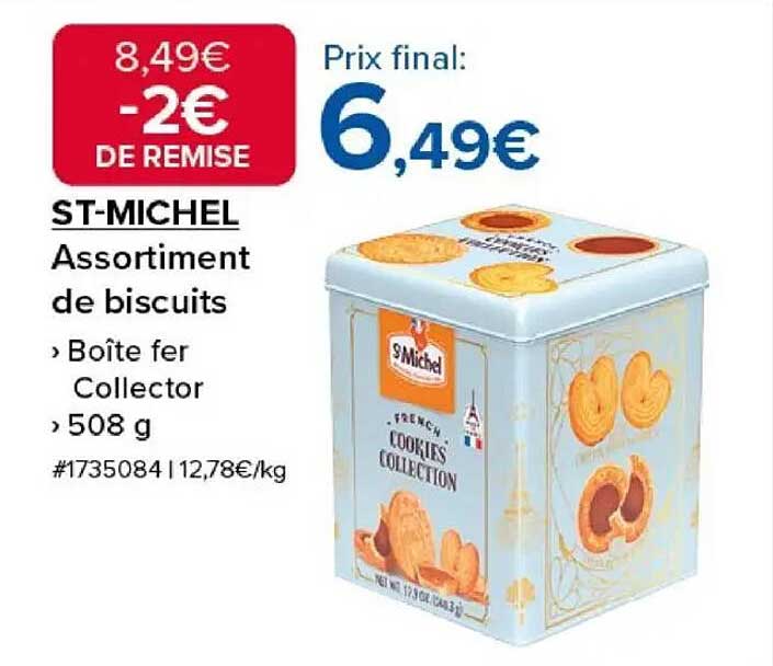 ST-MICHEL Assortiment de biscuits