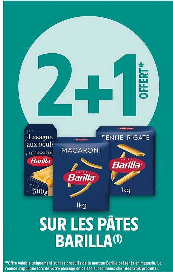 SUR LES PÂTES BARILLA