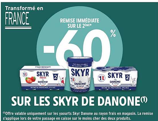 SUR LES SKYR DE DANONE