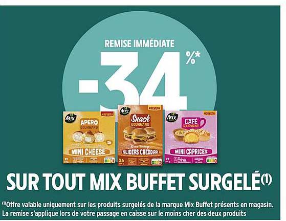SUR TOUT MIX BUFFET SURGELÉ
