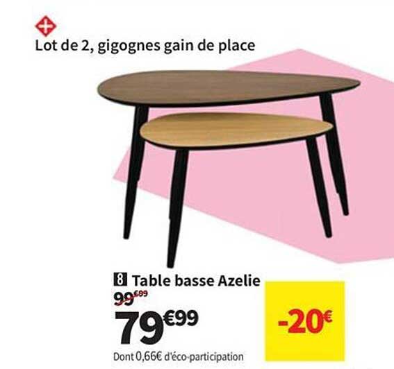 Table basse Azelie