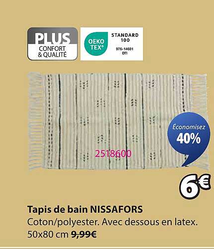 Tapis de bain NISSAFORS
