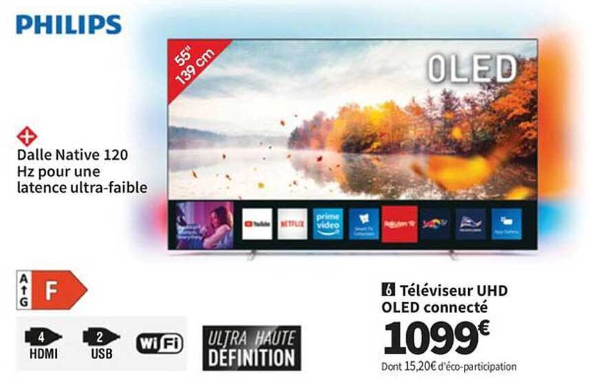 Téléviseur UHD OLED connecté