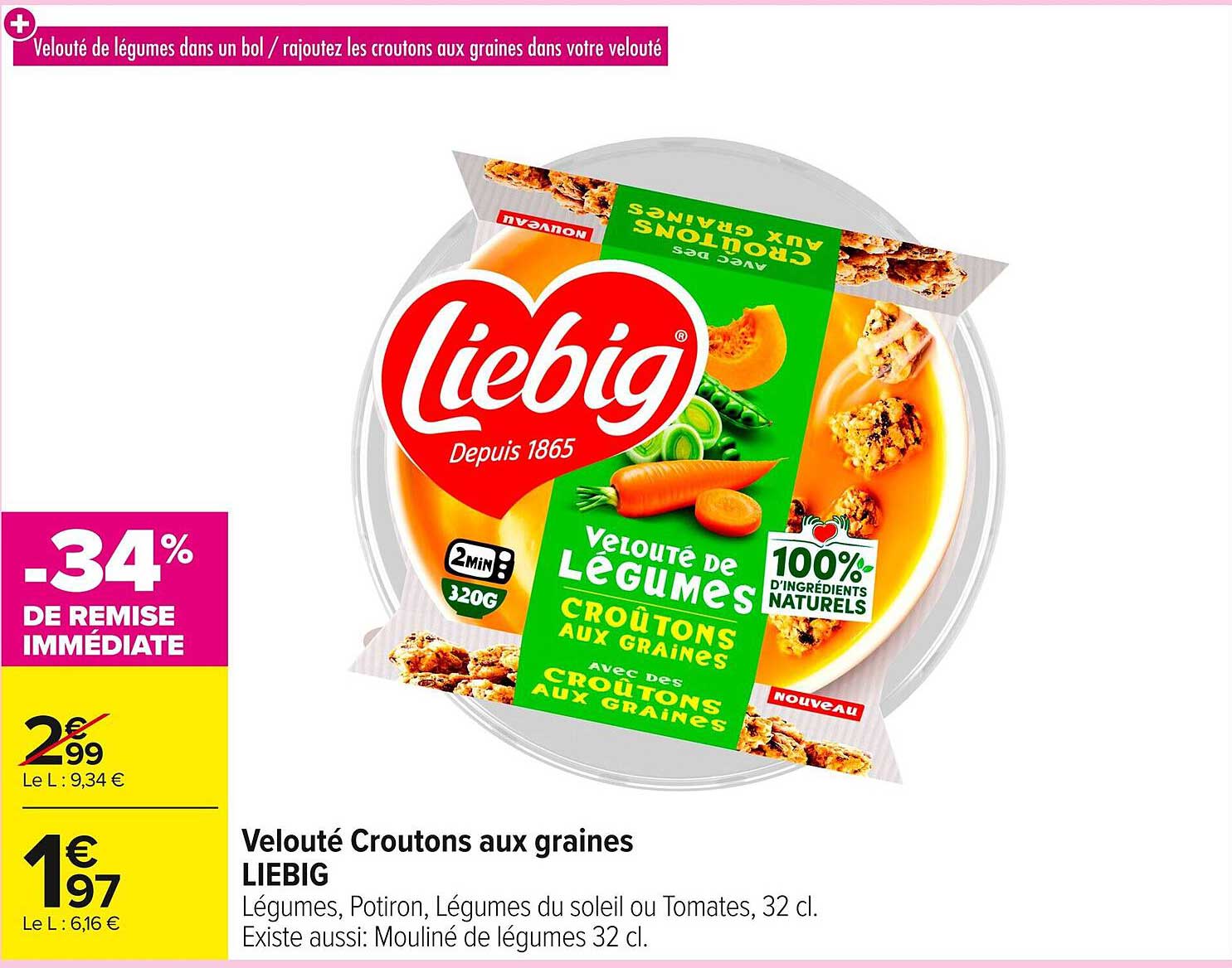 Velouté Croutons aux graines LIEBIG