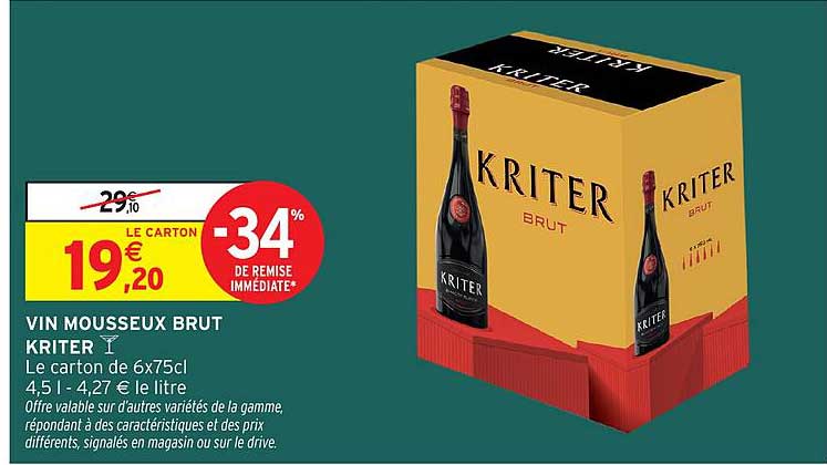 VIN MOUSSEUX BRUT KRITER