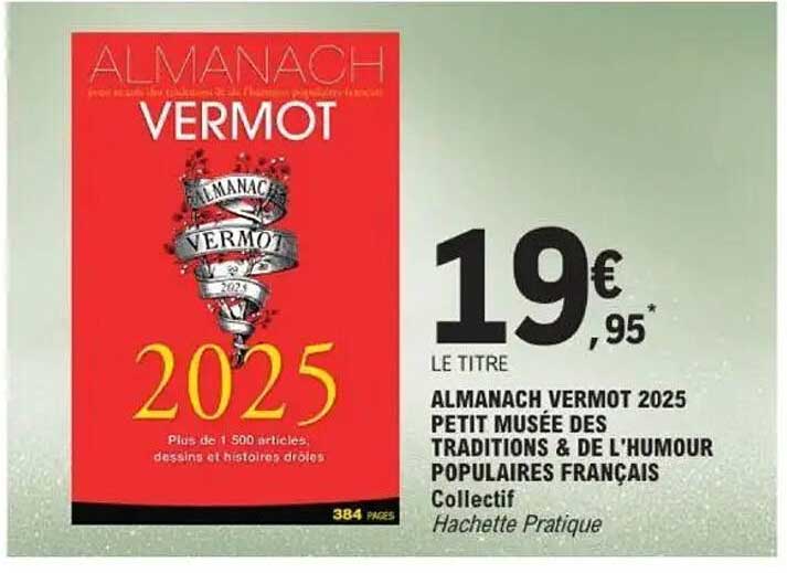 ALMANACH VERMOT 2025