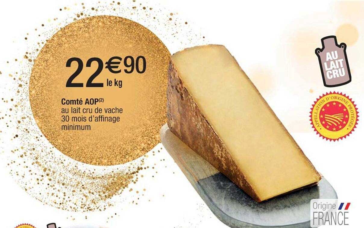 Comté AOP au lait cru de vache