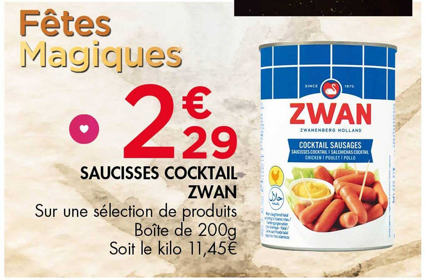 SAUCISSES COCKTAIL ZWAN