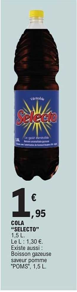 Select Cola Promo Cola