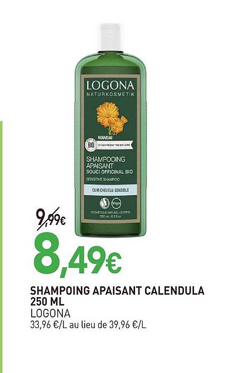 SHAMPOING APAISANT CALENDULA 250 ML
