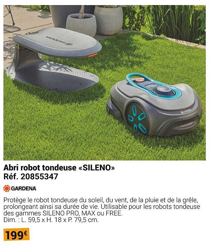 Abri robot tondeuse «SILENO»