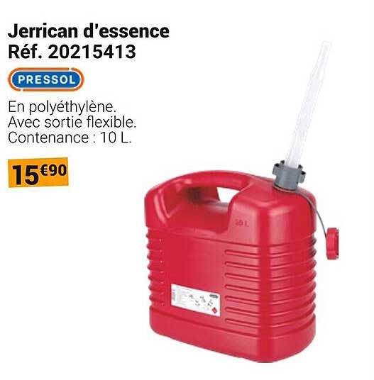 Jerrican d'essence