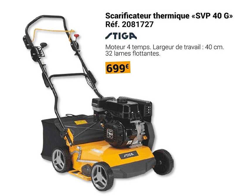 Scarificateur thermique «SVP 40 G»