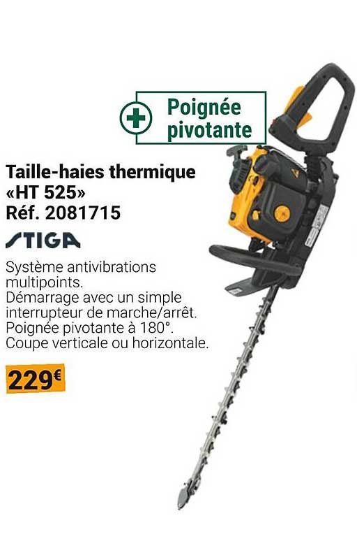 Taille-haies thermique « HT 525 »