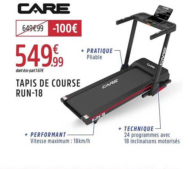 TAPIS DE COURSE RUN-18
