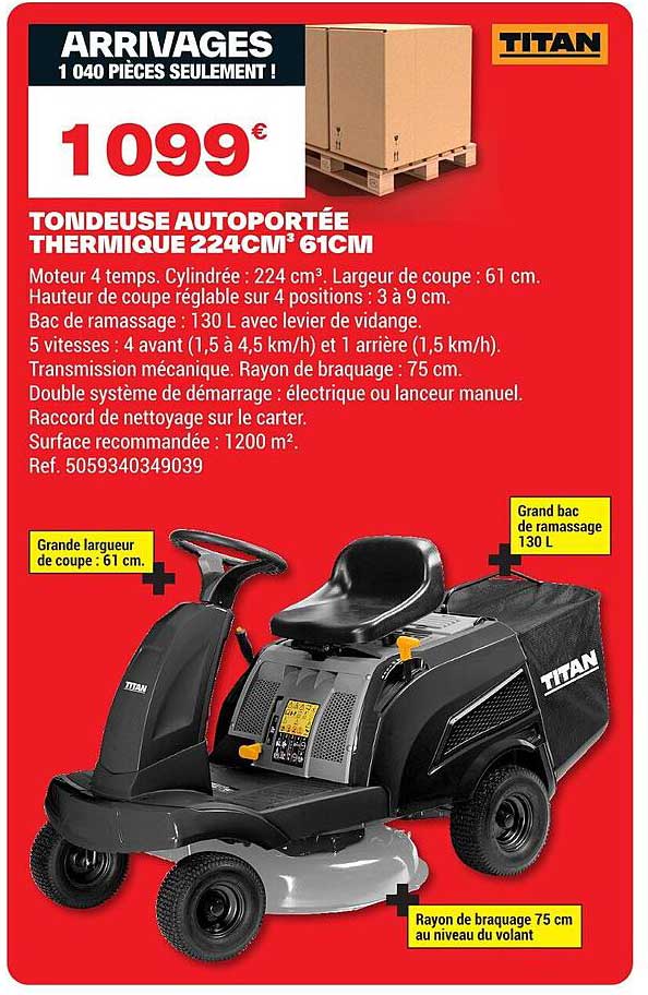 Tondeuse Autoportee Bricomarche