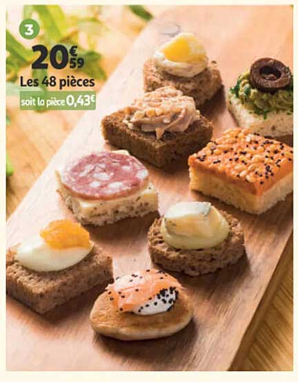 20€59 Les 48 pièces