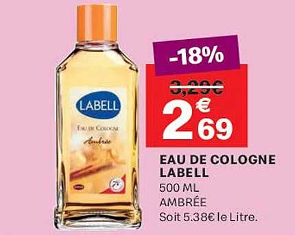 EAU DE COLOGNE LABELL