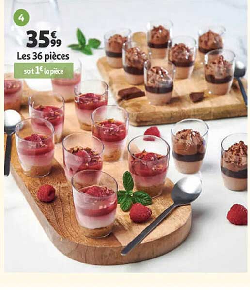 Les 36 pièces