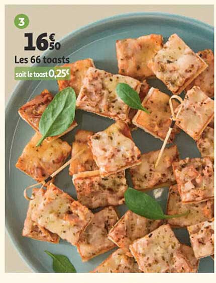 Les 66 toasts