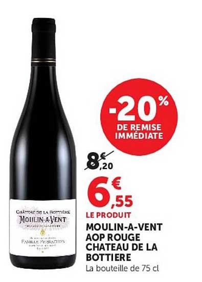 MOULIN-A-VENT AOP ROUGE CHATEAU DE LA BOTTIER