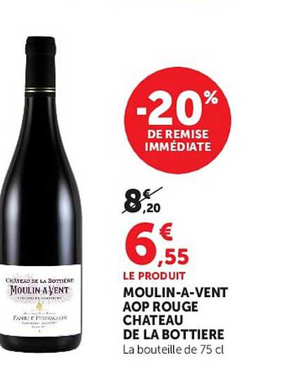 MOULIN-A-VENT AOP ROUGE CHATEAU DE LA BOTTIERE