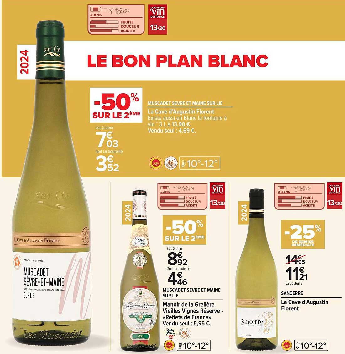 MUSCADET SÈVRE ET MAINE SUR LIE