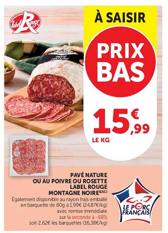 Promo Le Petit Nu Montagne Noire chez Carrefour Market - 123Catalogue.fr
