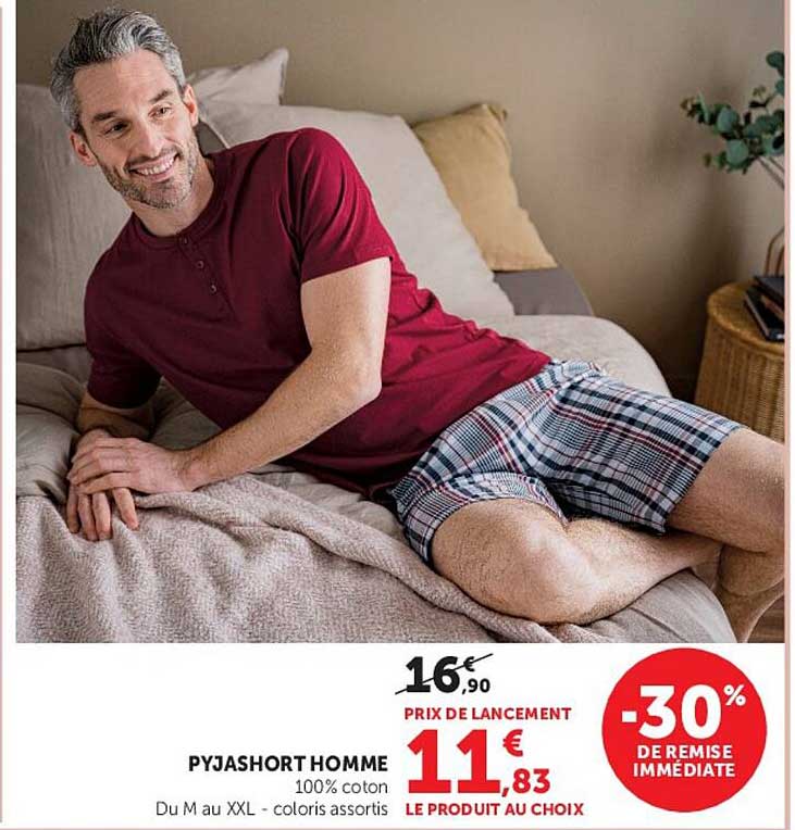 PYJASHORT HOMME