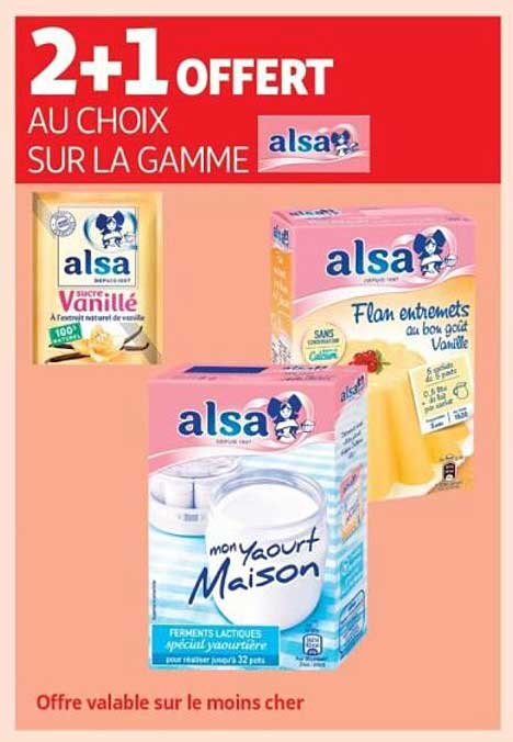 2+1 OFFERT AU CHOIX SUR LA GAMME