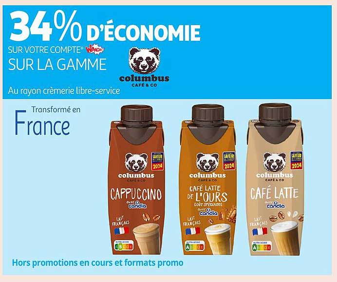 34% D'ÉCONOMIE SUR VOTRE COMPTE AU RAYON CRÈMERIE LIBRE-SERVICE