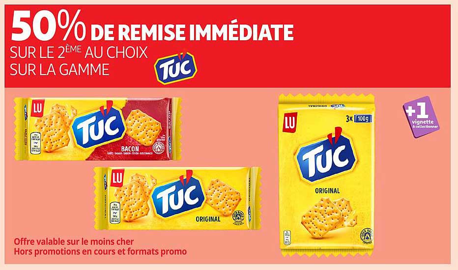 50% DE REMISE IMMÉDIATE SUR LE 2ÈME AU CHOIX SUR LA GAMME