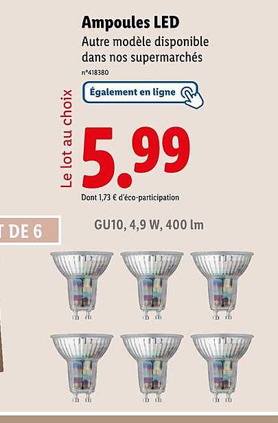 Ampoules LED