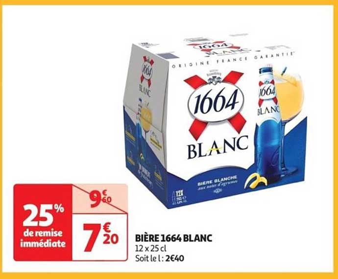BIÈRE 1664 BLANC