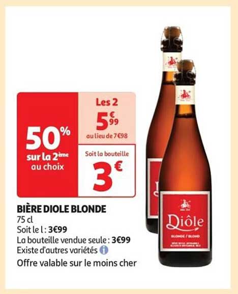 BIÈRE DIOLE BLONDE