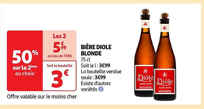 BIÈRE DIOLE BLONDE