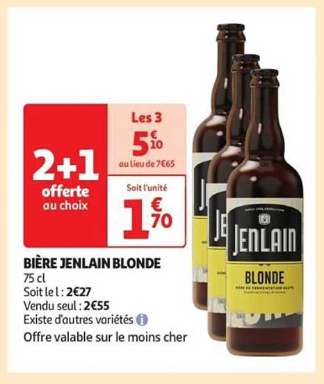Bière Jenlain Blonde