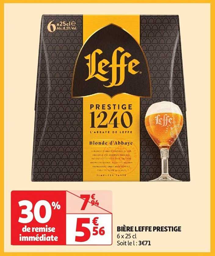 BIÈRE LEFFE PRESTIGE