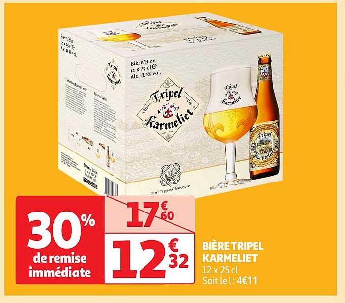 BIÈRE TRIPEL KARMELIET