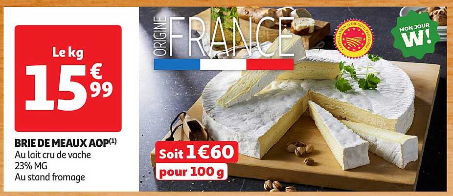 BRIE DE MEAUX AOP