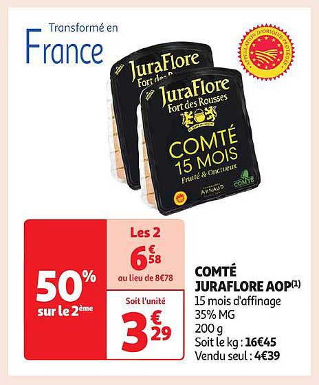 COMTÉ JURAFLORE AOP