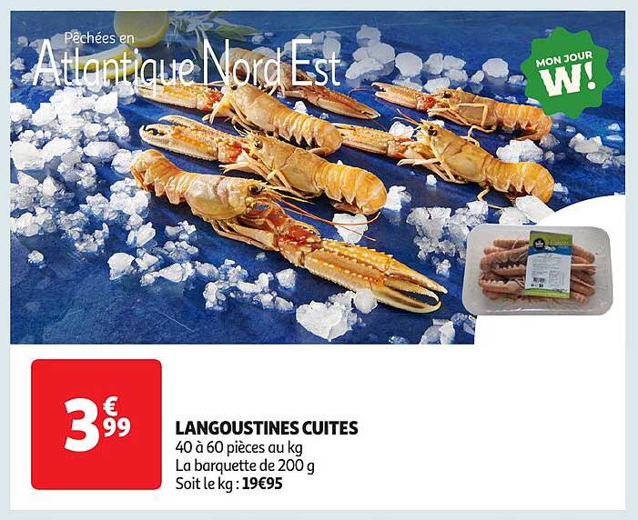 LANGOUSTINES CUITES