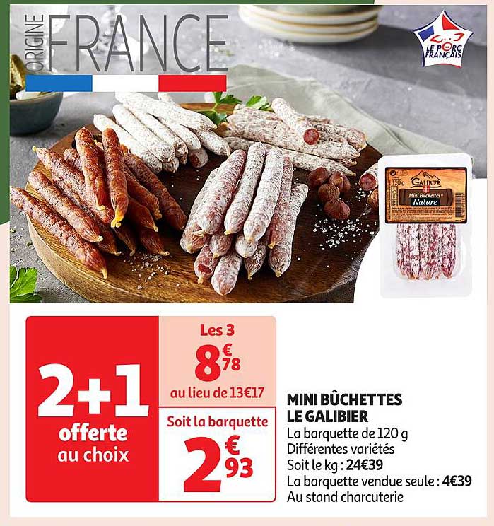 MINI BÛCHETTES LE GALIBIER