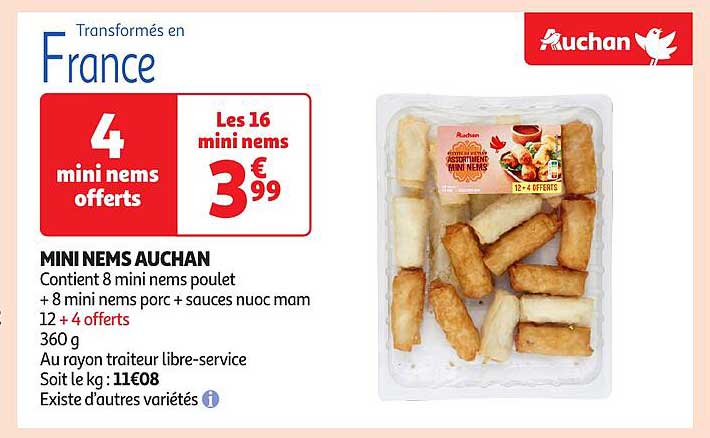 MINI NEMS AUCHAN
