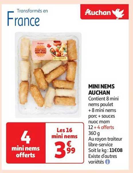 MINI NEMS AUCHAN