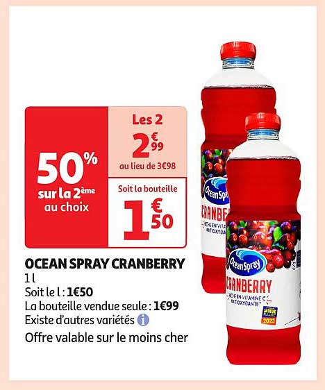 OCEAN SPRAY CRANBERRY