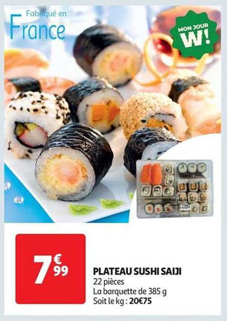 PLATEAU SUSHI SAIJI