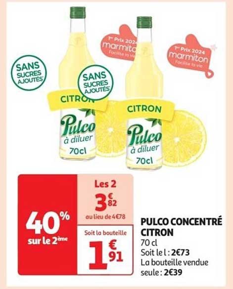 Pulco Concentré Citron
