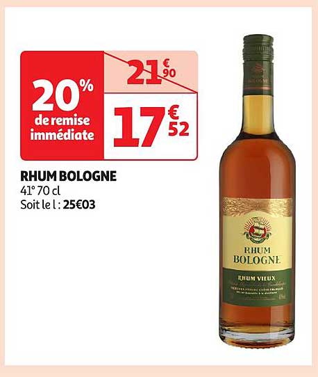 RHUM BOLOGNE